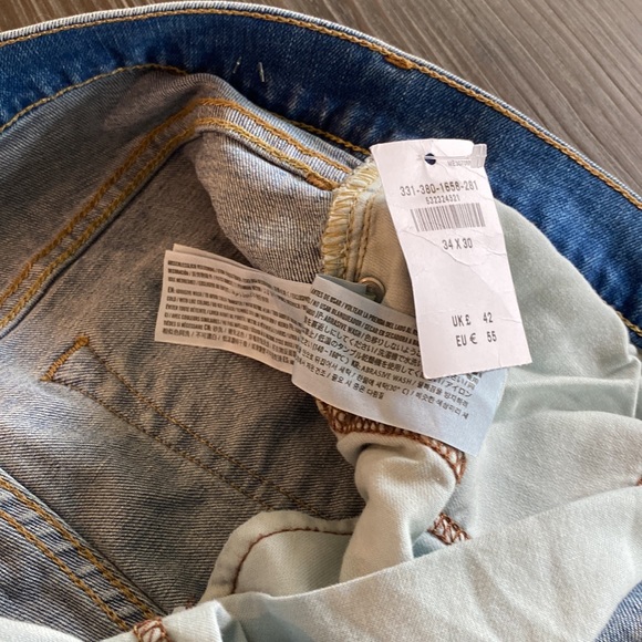 Men’s Hollister jeans in size 34 x 30 length skinny Hollister epic flex. BNWT - Picture 6 of 10